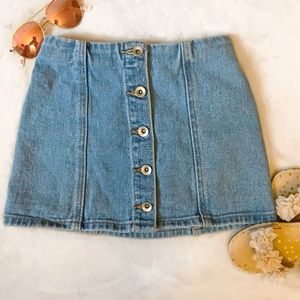 Girls Jean Skirt Size 5/6
